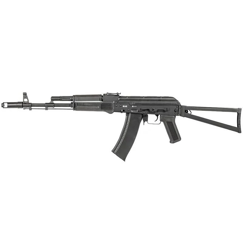 Réplica AEG AK Evolution E-74 Paratrooper Full Metal Negra