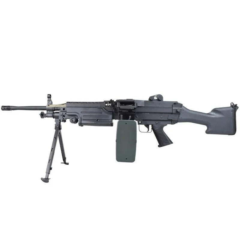 Réplica AEG LMG A&K M249 MK2 Polimero Negra