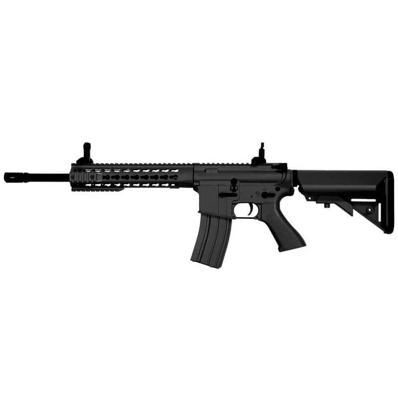 Réplica AEG M4 Cyma Cm515 Keymod Rail Negra