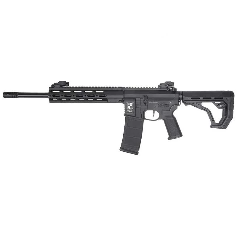 Réplica AEG M4 Delta Armory Alpha DA-A19-EGL Tempest 1 Eagle Full Metal Negra