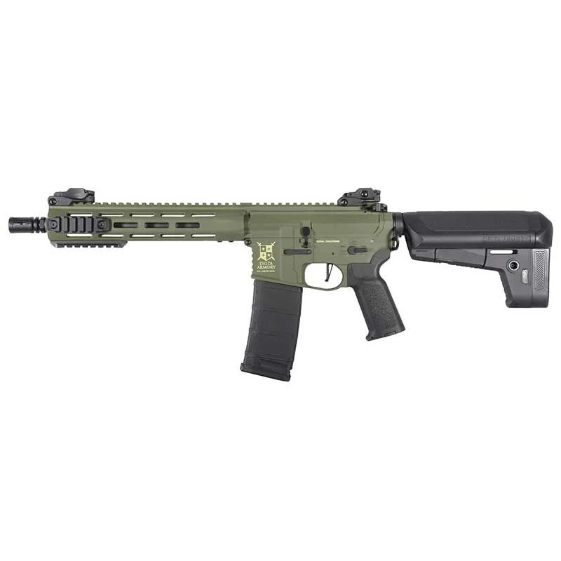 Réplica AEG M4 Delta Armory Charlie DA-C09-OLV M-Lok 10″ COMBO Verde OD