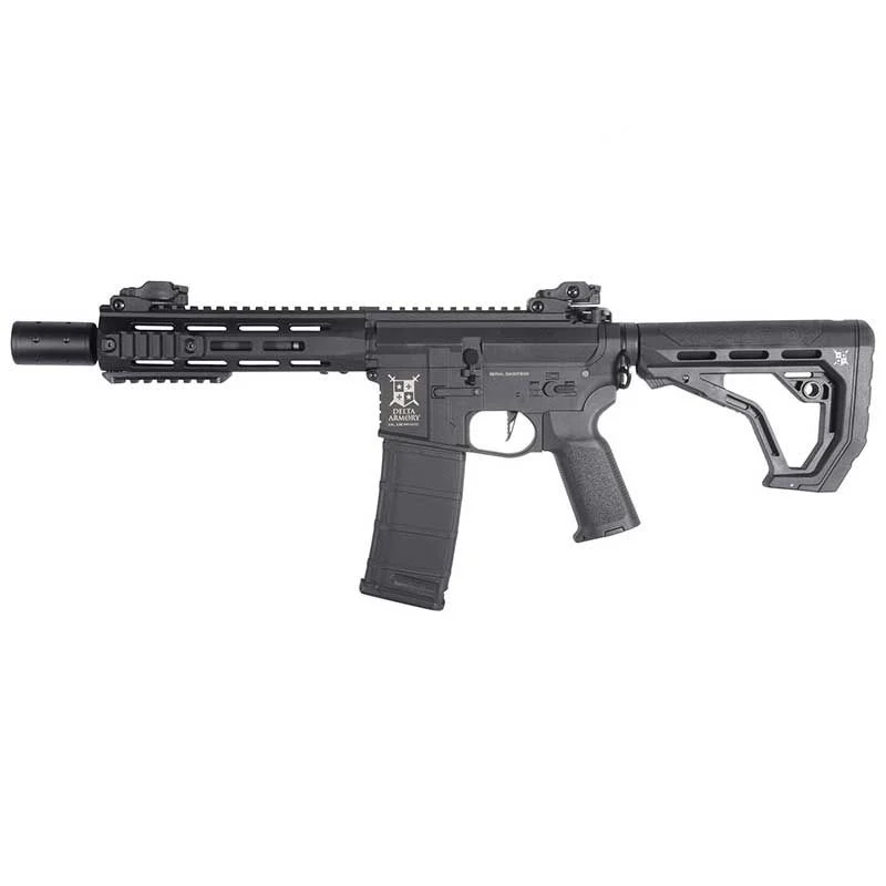 Réplica AEG M4 Delta Armory Charlie DA-C10-EGL Silent Ops M-Lok 8″ Eagle Negra