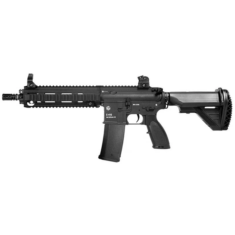 Réplica AEG M4 Evolution E-416 CQB Carbontech ETS II Negra