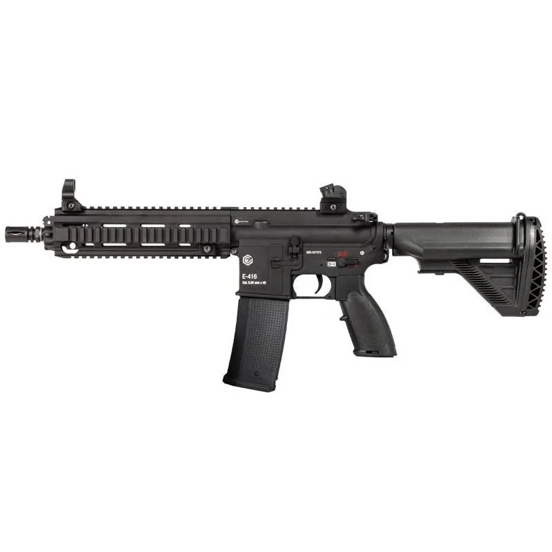 Réplica AEG M4 Evolution E-416 CQB Full Metal Negra