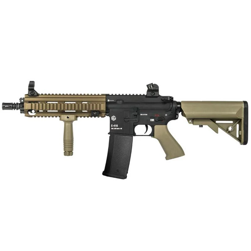 Réplica AEG M4 Evolution E-416 Devgru Full Metal Negra/Bronce