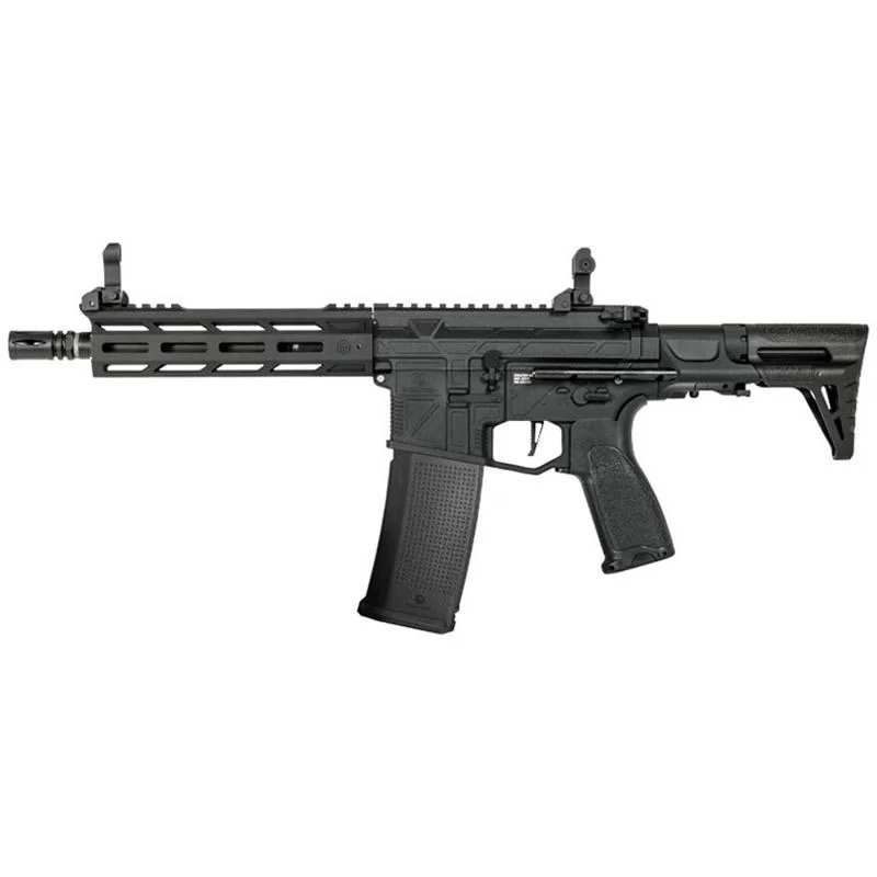 Réplica AEG M4 Evolution Ghost S EMR PDW Carbontech ETS II Negra