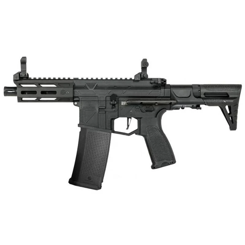 Réplica AEG M4 Evolution Ghost XS EMR PDW Carbontech ETS II Negra