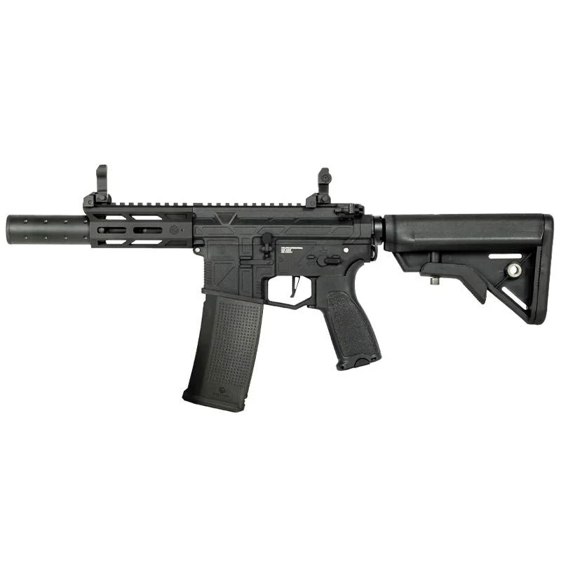 Réplica AEG M4 Evolution Ghost XS EMR S Carbontech ETS II Negra