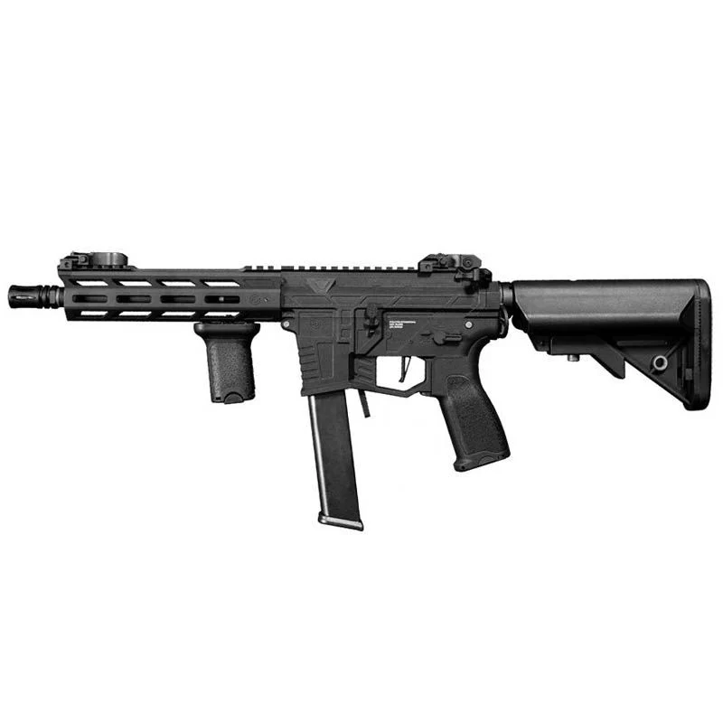 Réplica AEG M4 Evolution Reaper S EMR Carbontech ETS II Negra