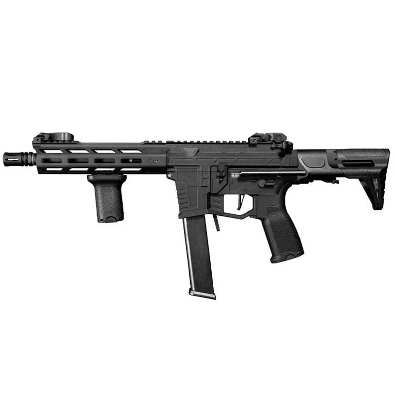 Réplica AEG M4 Evolution Reaper S EMR PDW Carbontech ETS II Negra