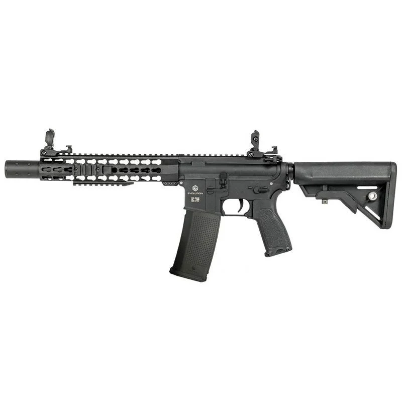 Réplica AEG M4 Evolution Recon Superlite 10″ Silent Ops Carbontech Negra