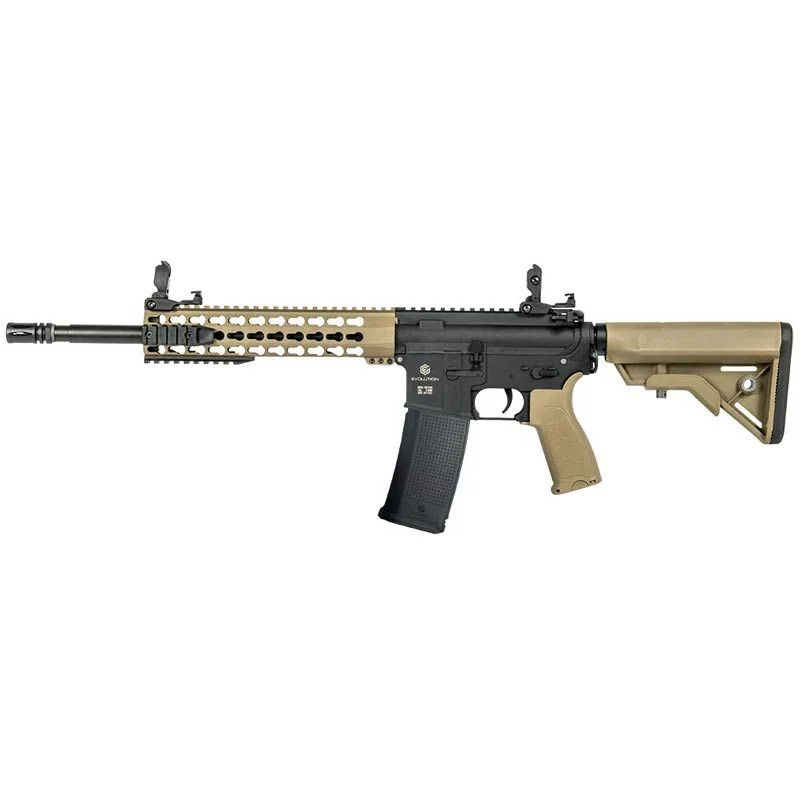 Réplica AEG M4 Evolution Recon Superlite 14.5″ Carbontech Negra/Tan