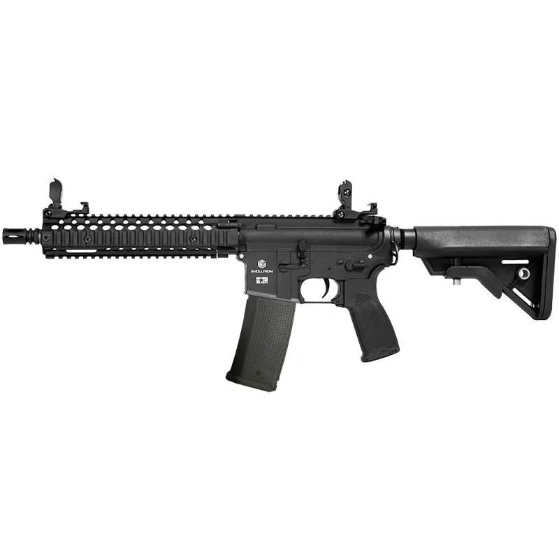 Réplica AEG M4 Evolution Recon Superlite MK18 MOD 1 10.8″ Carbontech Negra