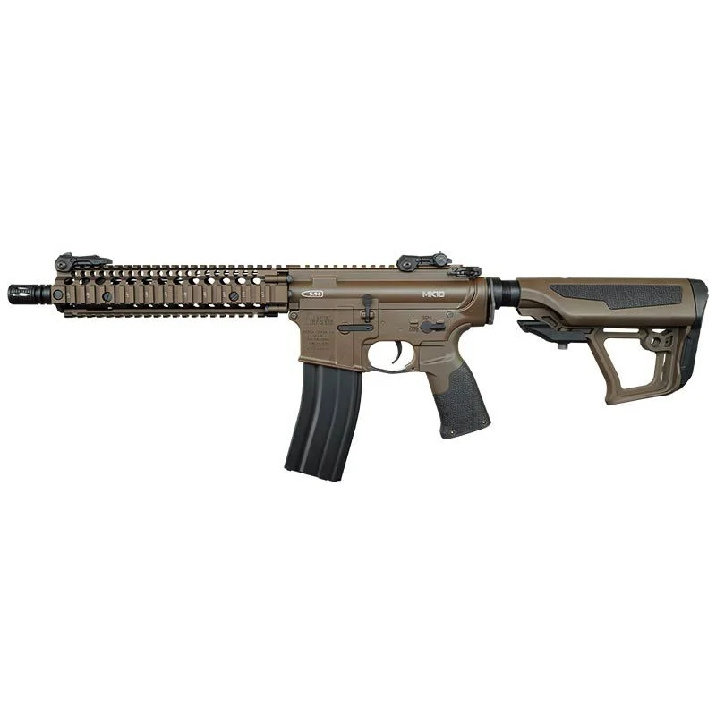 Réplica AEG M4 ICS EBB Daniel Defense MK18 S3 ETU Coyote