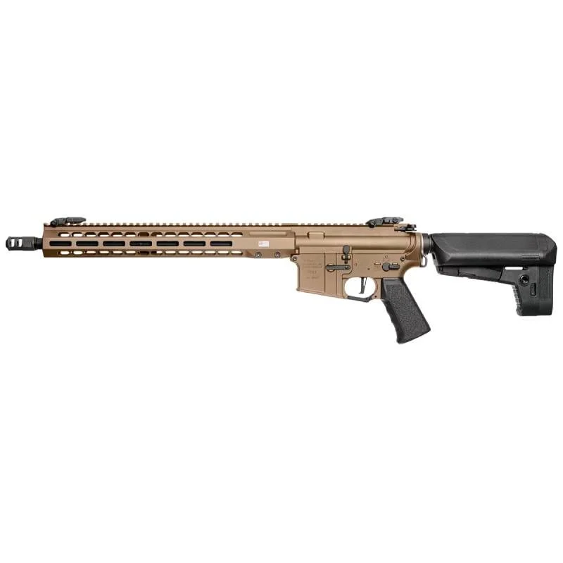 Réplica AEG M4 Krytac Trident MK3 Barrett Rec7 Carbine ECU ETU 15″ M-Lok FDE Dark Earth
