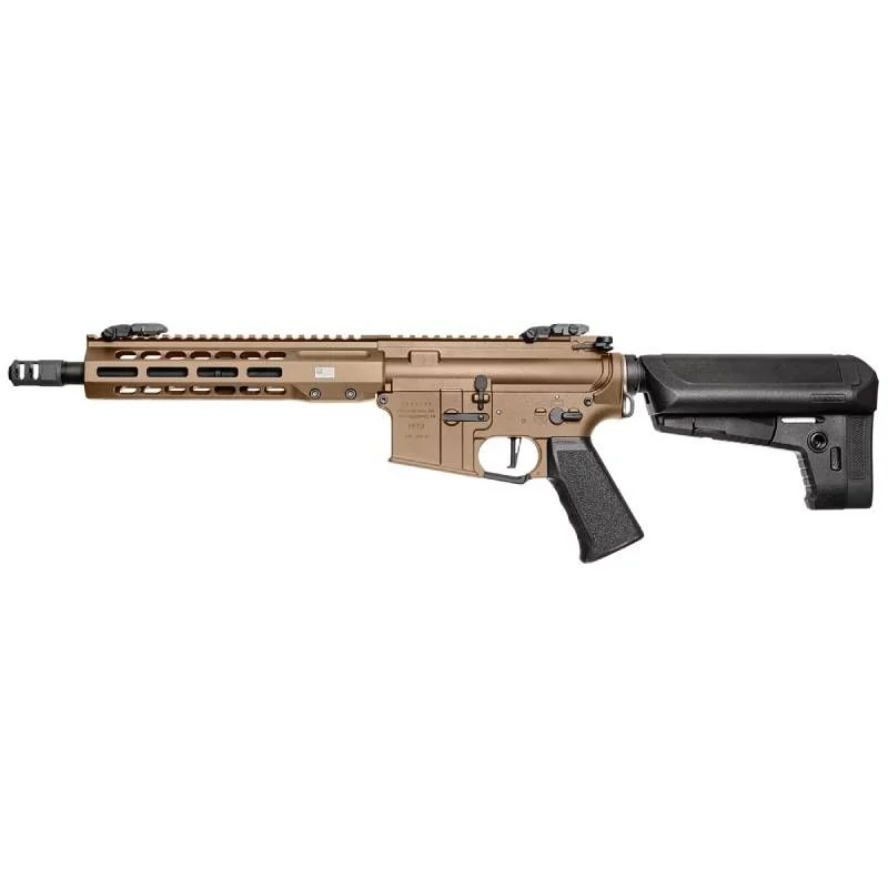 Réplica AEG M4 Krytac Trident MK3 Barrett Rec7 SBR ECU ETU 9.5″ M-Lok FDE Dark Earth