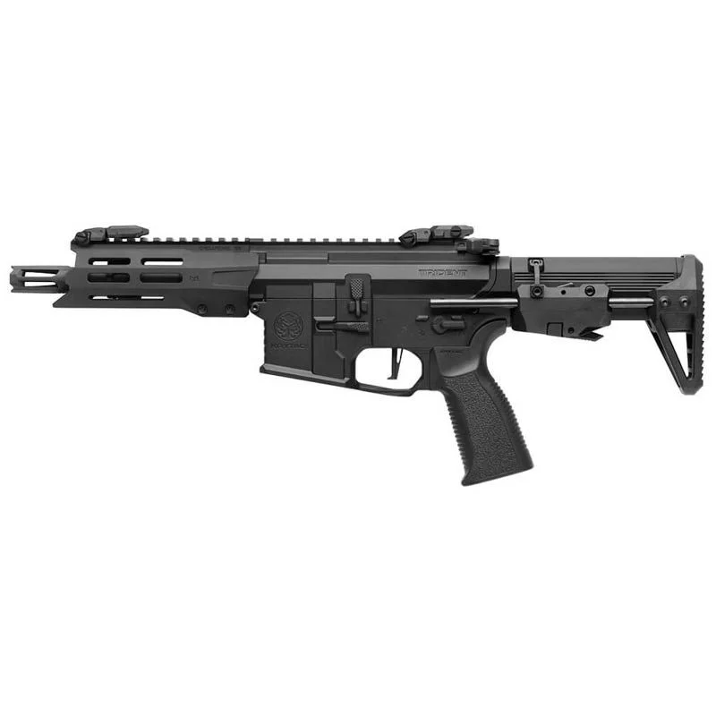 Réplica AEG M4 Krytac Trident MK3 PDW M-Lok ECU ETU Negra
