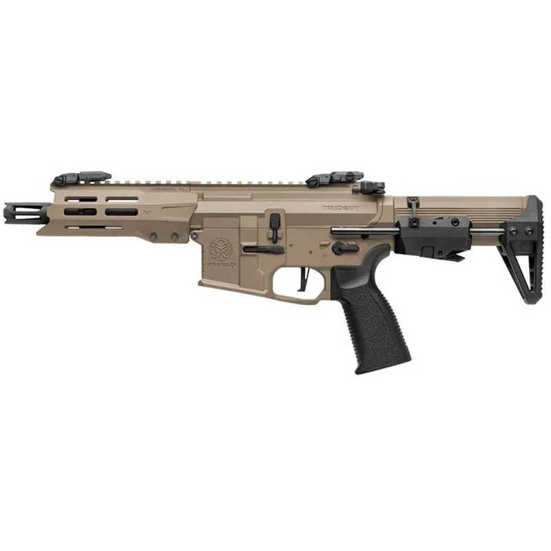 Réplica AEG M4 Krytac Trident MK3 PDW M-Lok ECU ETU FDE Dark Earth
