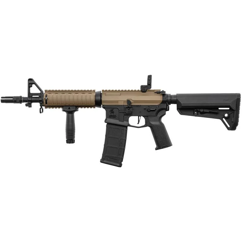 Réplica AEG M4 Lancer Tactical LT-02 GEN.2 Cqbr NSR COMBO Bitono Negra/Tan