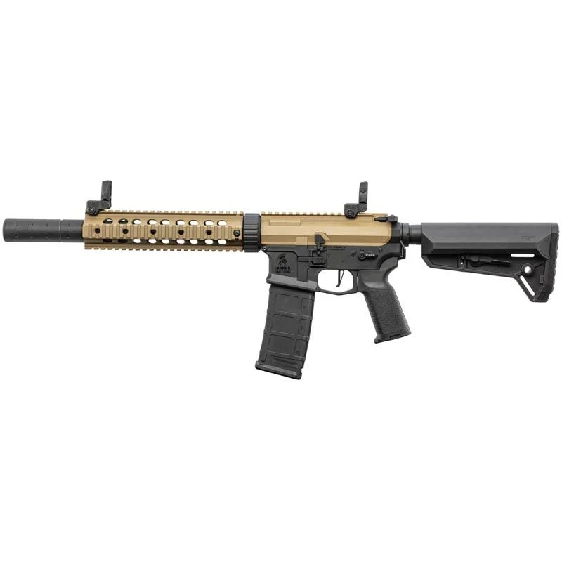 Réplica AEG M4 Lancer Tactical LT-15 GEN.2 Sd NSR 12″ COMBO Bitono Negra/Tan