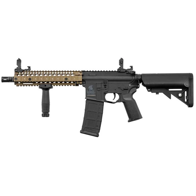 Réplica AEG M4 Lancer Tactical LT-18 GEN.2 MK18 COMBO Negra/Bronze