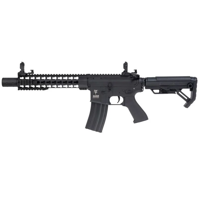 Réplica AEG M4 Saigo Kenji Long S Negra