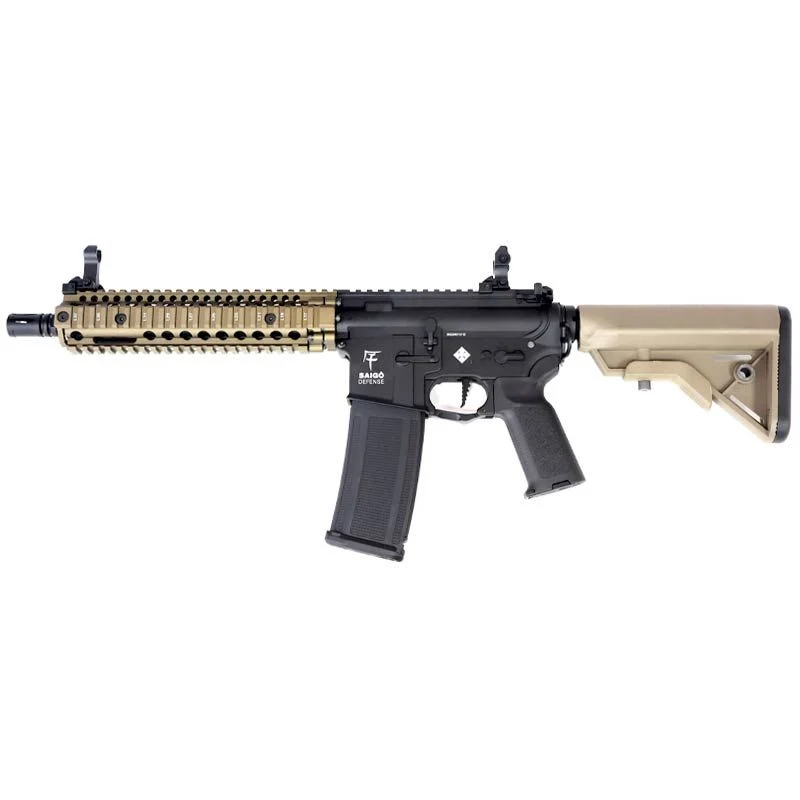 Réplica AEG M4 Saigo MK18 Bushido Jin ETU Negra/Bronce