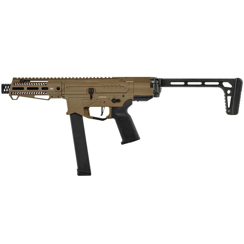 Réplica AEG M4 Zion Arms Pw9 MOD 0 with Free Stock ETU Bronze