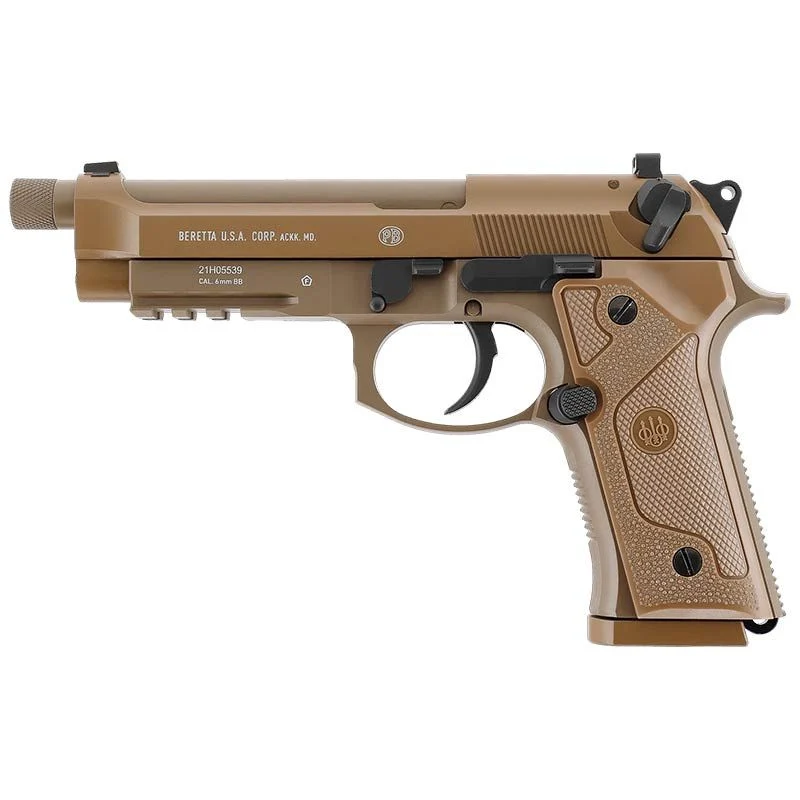 Réplica CO2 Pistola Beretta M9 A3 Umarex Full Metal Dark Earth (By KWC)