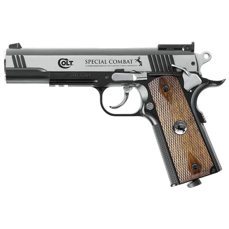 Réplica CO2 4.5mm Pistola Umarex Colt Special Combat Classic Plata