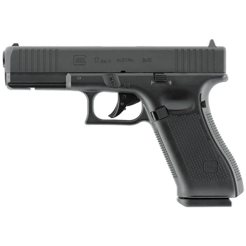 Réplica CO2 4.5mm Pistola Umarex Glock 17 GEN 5 Diábolo Blowback Negra