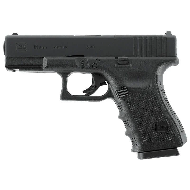 Réplica CO2 4.5mm Pistola Umarex Glock 19 GEN 4 Mos Negra