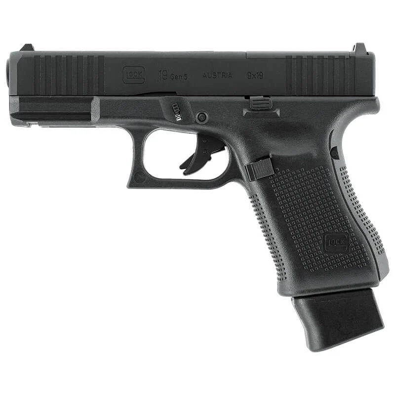 Réplica CO2 4.5mm Pistola Umarex Glock 19 GEN 5 Mos Negra