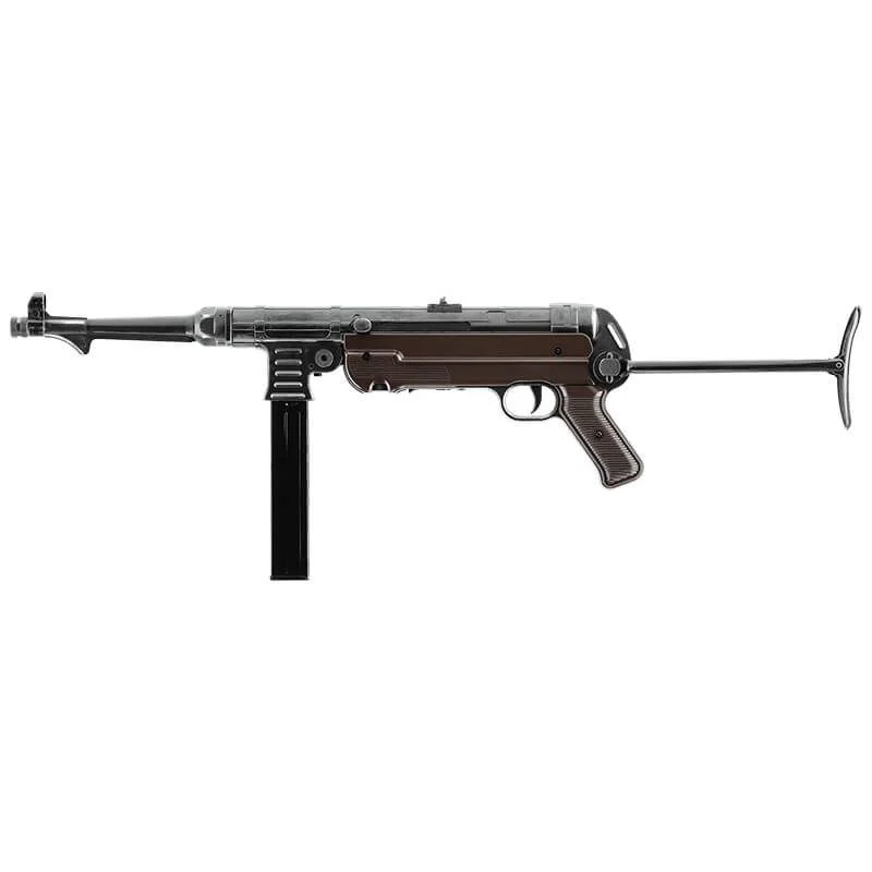 Réplica CO2 4.5mm Subfusil Umarex Mp40 German Legacy Edition Gris/Marron