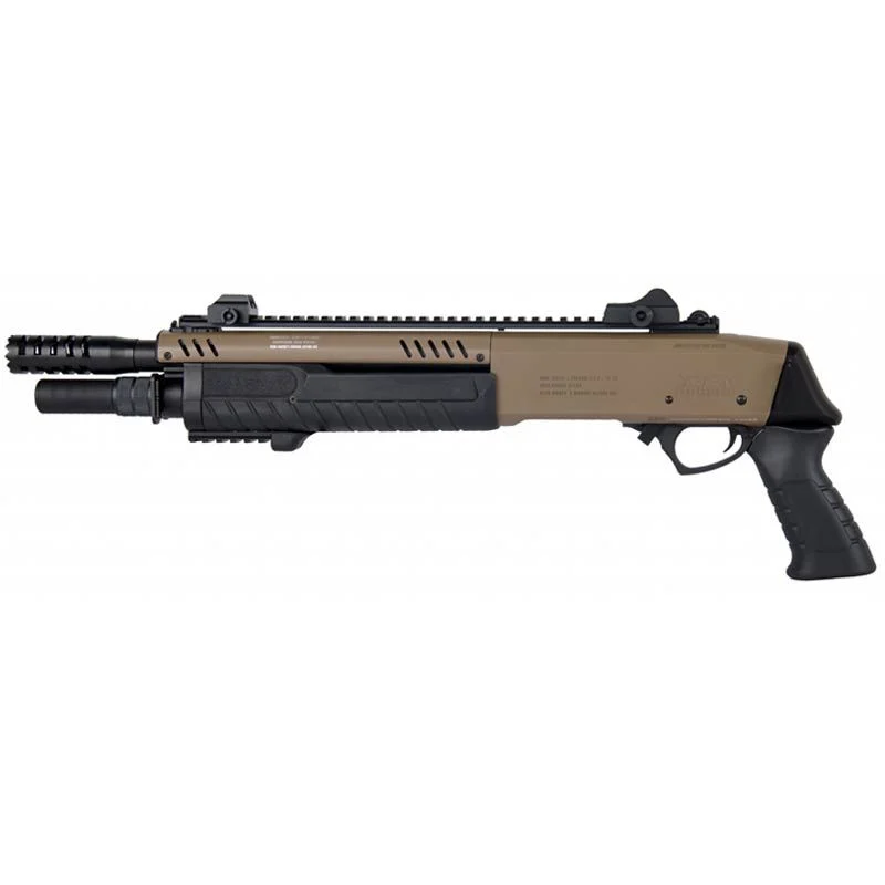 Réplica GAS Escopeta Bo Manufacture Fabarm Stf12 Short Tan