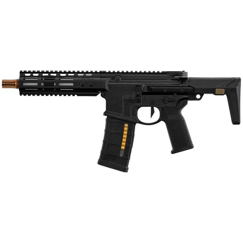 Réplica GBB M4 Double Eagle Noveske MWS Ghetto Blaster 7″ Negra
