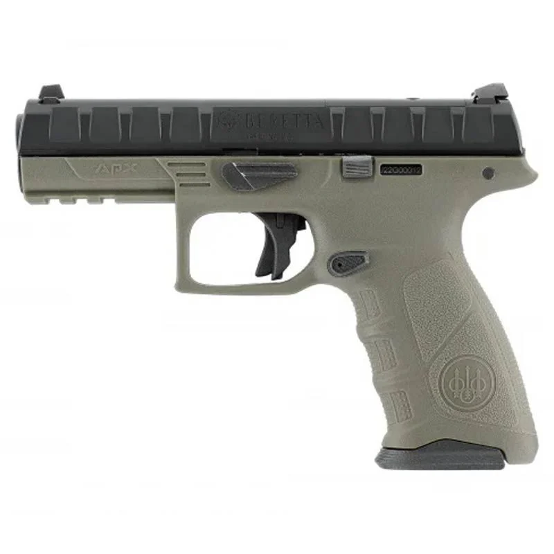 Réplica GBB Pistola Beretta Apx Rdo Umarex Verde OD/Negra