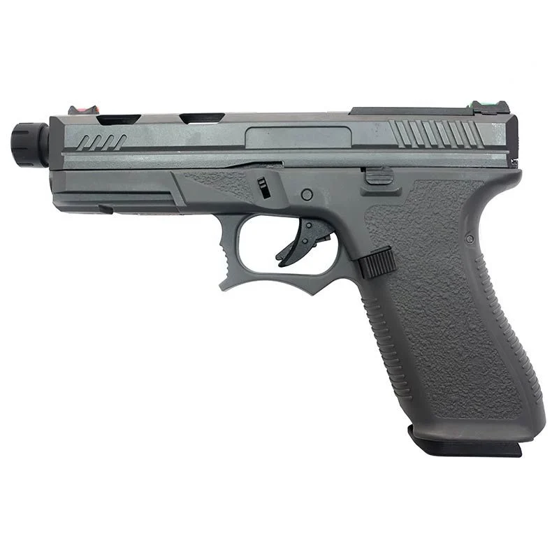 Réplica GBB Pistola G17 Golden Eagle Custom At3704gy Gris