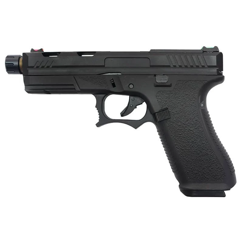 Réplica GBB Pistola G17 Golden Eagle Custom At3704 Negra/Bronce