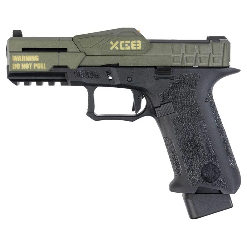 Réplica GBB Pistola G17 Poseidon Mix Series P1-Odb Negra/Verde OD