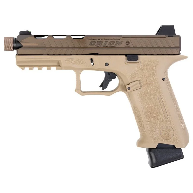 Réplica GBB Pistola G17 Poseidon Orion 2 Performance Tan