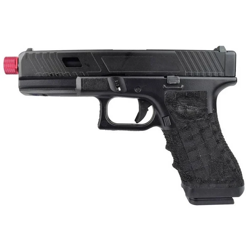 Réplica GBB Pistola G17 Vigor Knurled Grip Negra