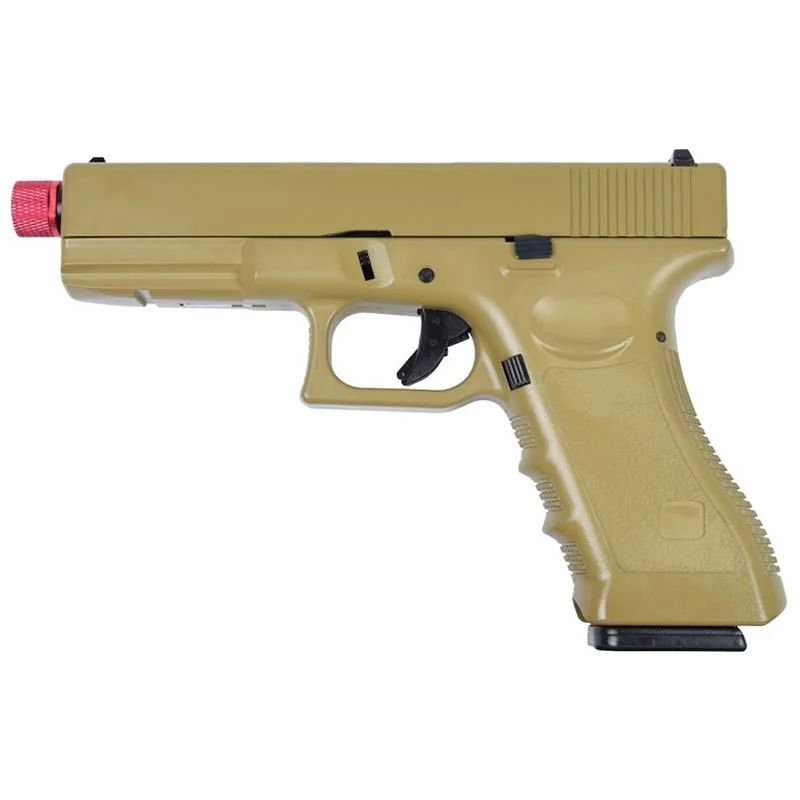 Réplica GBB Pistola G17 Vigor Tan