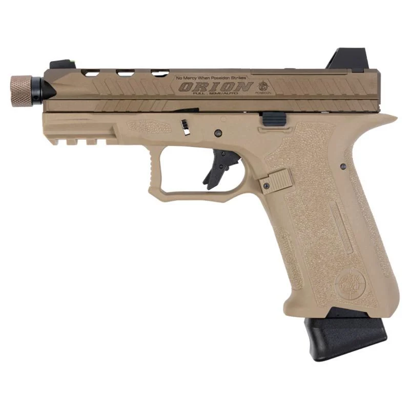 Réplica GBB Pistola G19 Poseidon Orion 1 Performance Tan