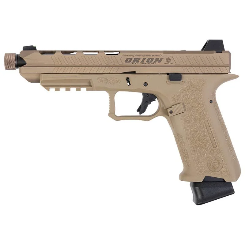 Réplica GBB Pistola G34 Poseidon Orion 3 Performance Tan