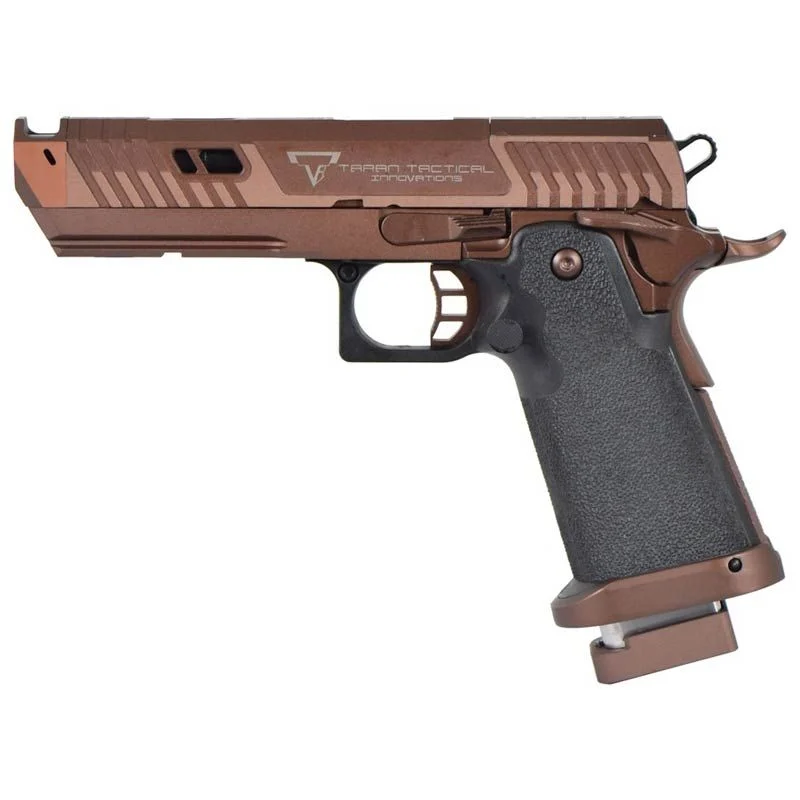 Réplica GBB Pistola Hi-Capa 5.1 TTI 2011 JW4 Sand Viper Rose Gold/Negra