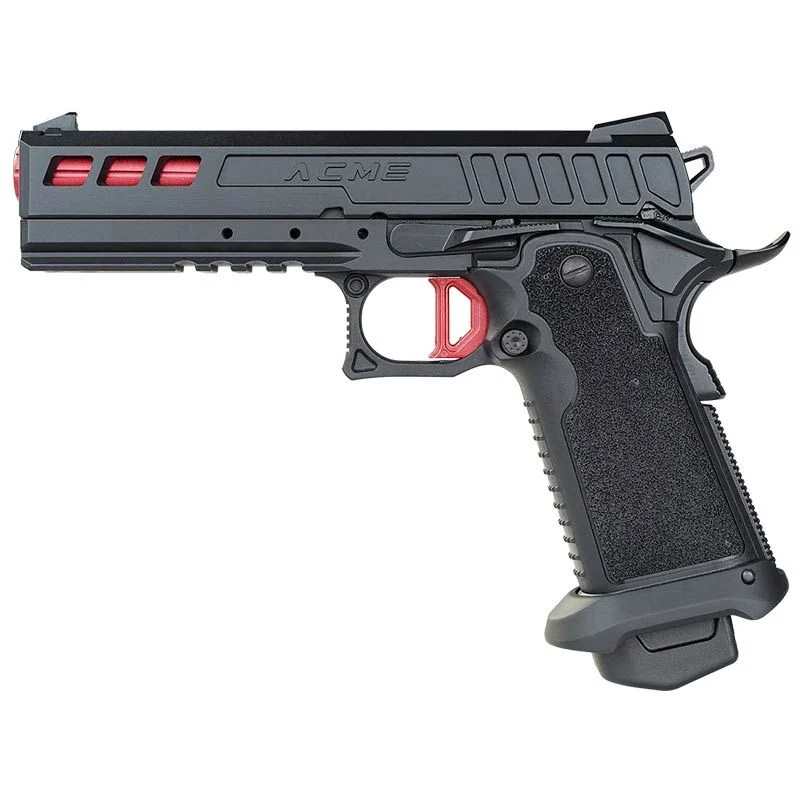 Réplica GBB Pistola Hi-Capa ICS Acme Negra/Roja