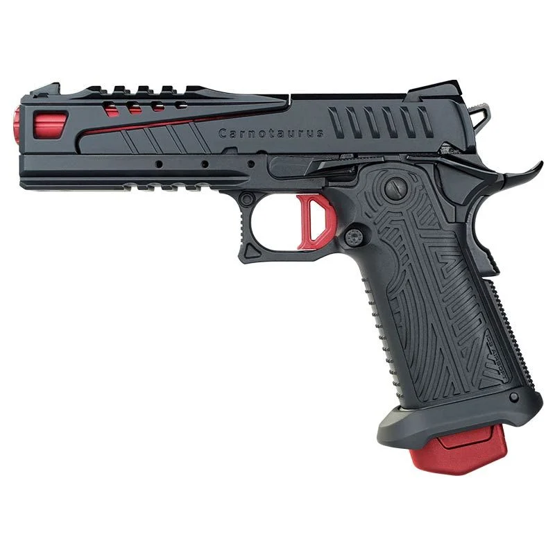 Réplica GBB Pistola Hi-Capa ICS Carnotaurus Negra/Roja