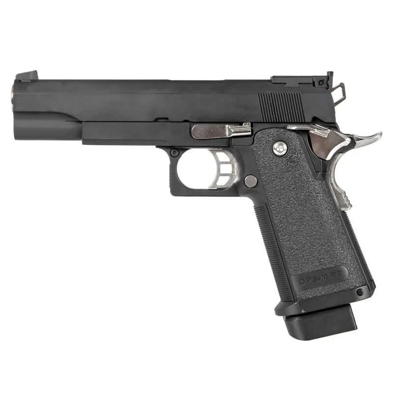 Réplica GBB Pistola Hi-Capa 5.1 Golden Eagle 3302 Negra