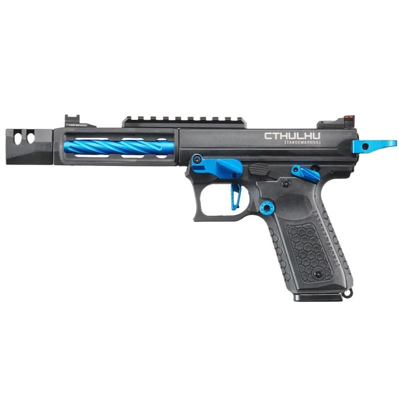 Réplica GBB Pistola Lancer Tactical Cthulhu Tandemkross Negra/Azul